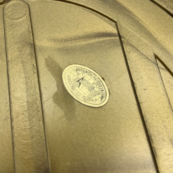 Vintage Action Italian Wall Hanging Picture Frame with Victorian Style Photo - Picture 12 of 15